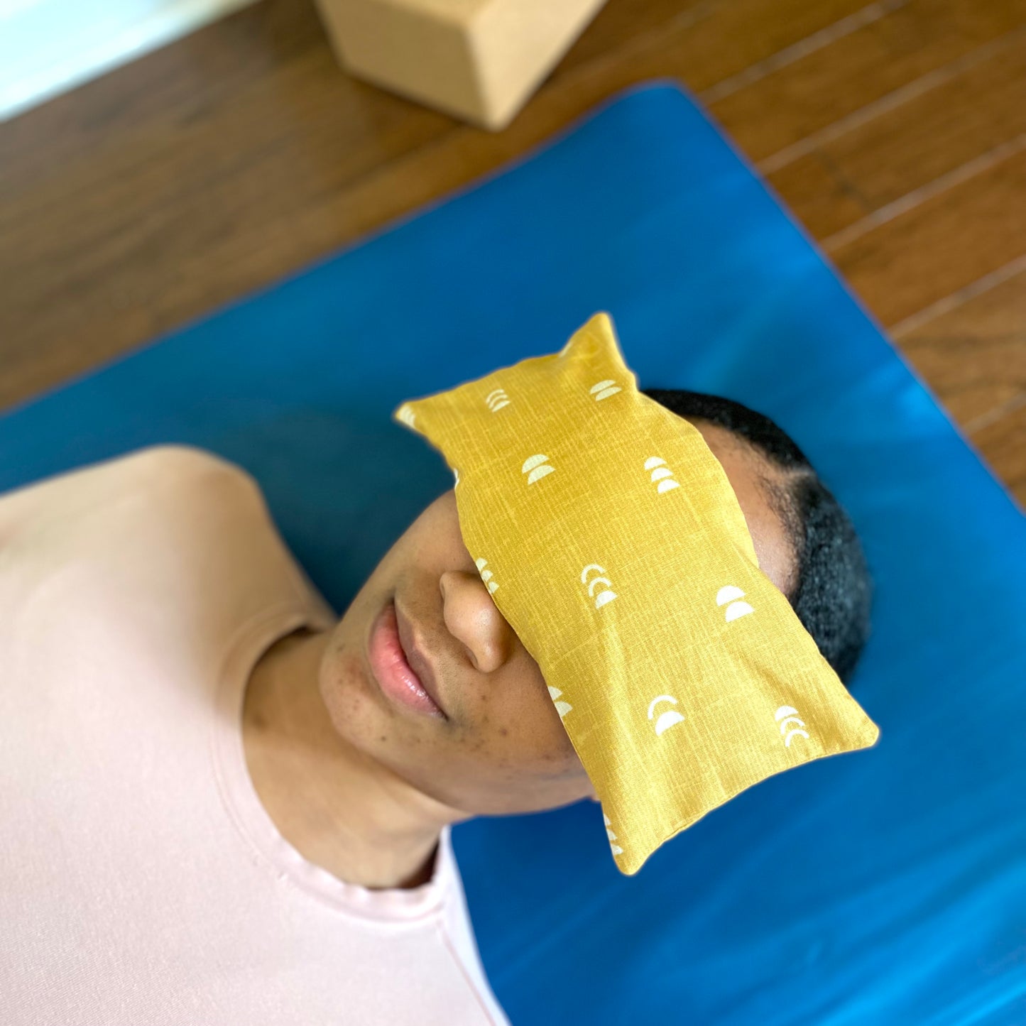 Organic Lavender and Flax Seed Eye Pillow - Earth and Sky Collection